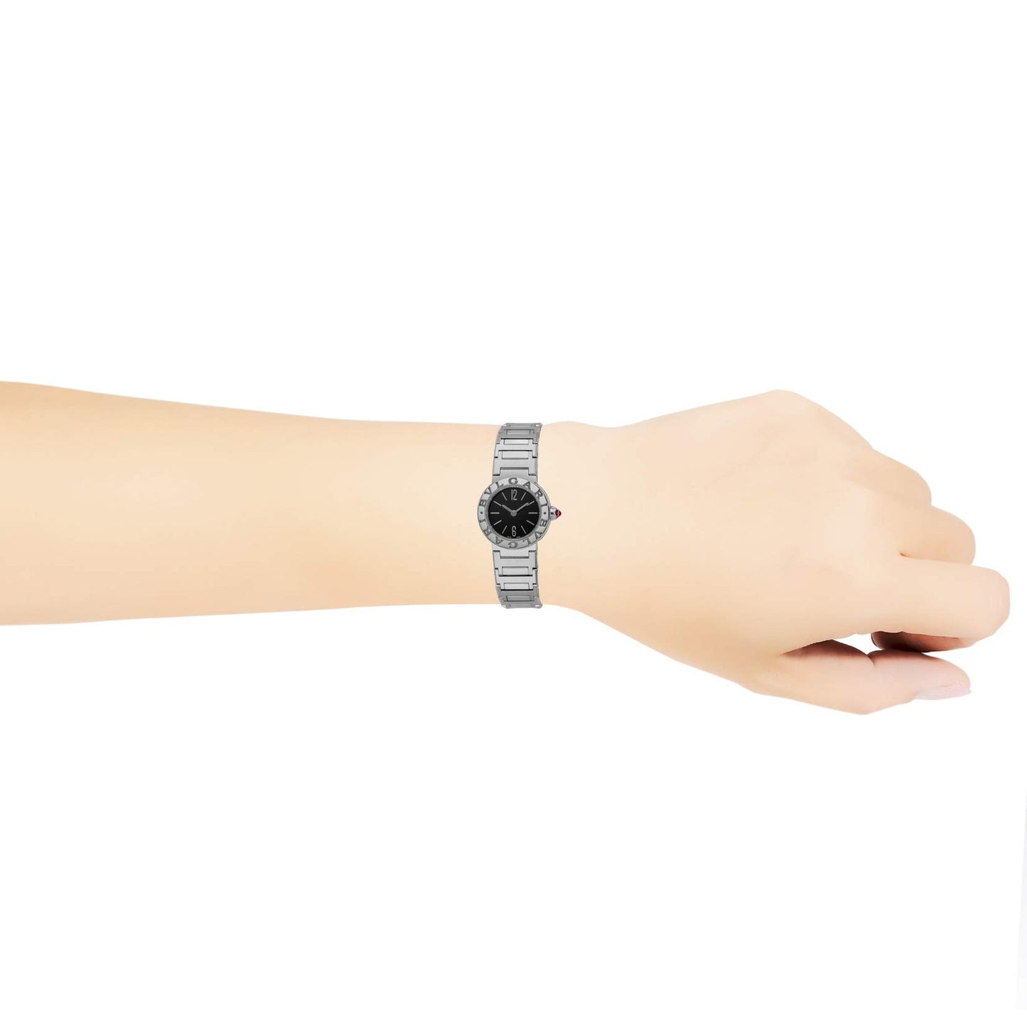 Bvlgari Bbl23Bssd Silver Stainless Steel Women'S Watch New In Box