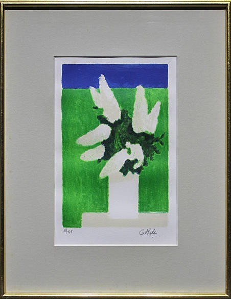 Bernard Cathelin Lithograph "Canet Dawn (Majorca)" Hand Signed Limited Edition