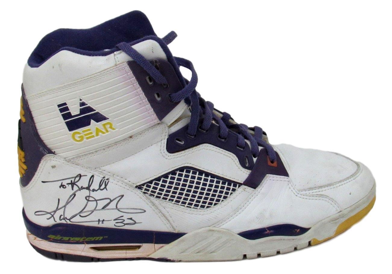 1990 Karl Malone Utah Jazz Signed Game Worn