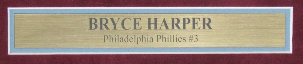 Bryce Harper Phillies Signed/Auto 11X14 Photo