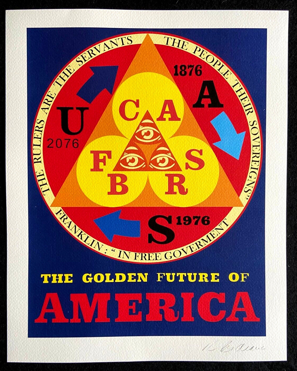 Robert Indiana Lithograph Guggenheim