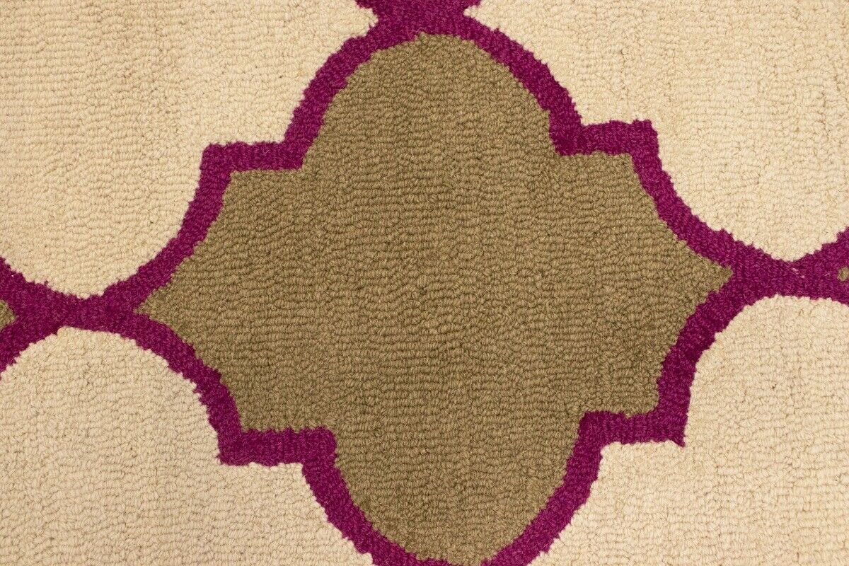 Trellis Design Multicolored 5X8 Modern Rug