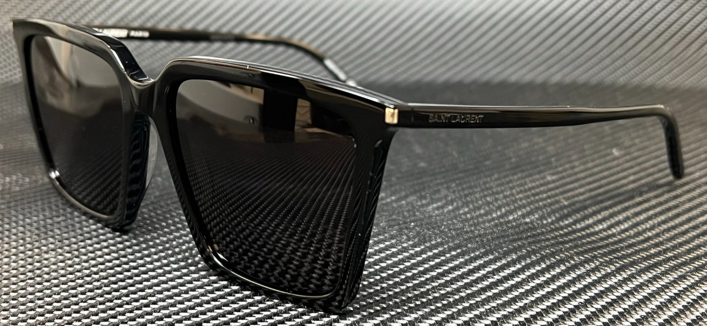 Saint Laurent Sl 474 001 Black Square 56 Mm
