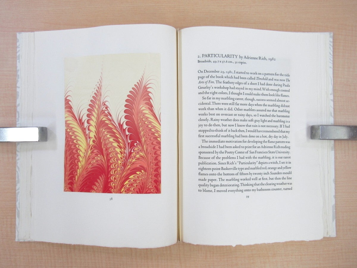 Robin Heyeck Marbling At The Heyeck Press 1St Edition, Signed, 1986, Limited 150