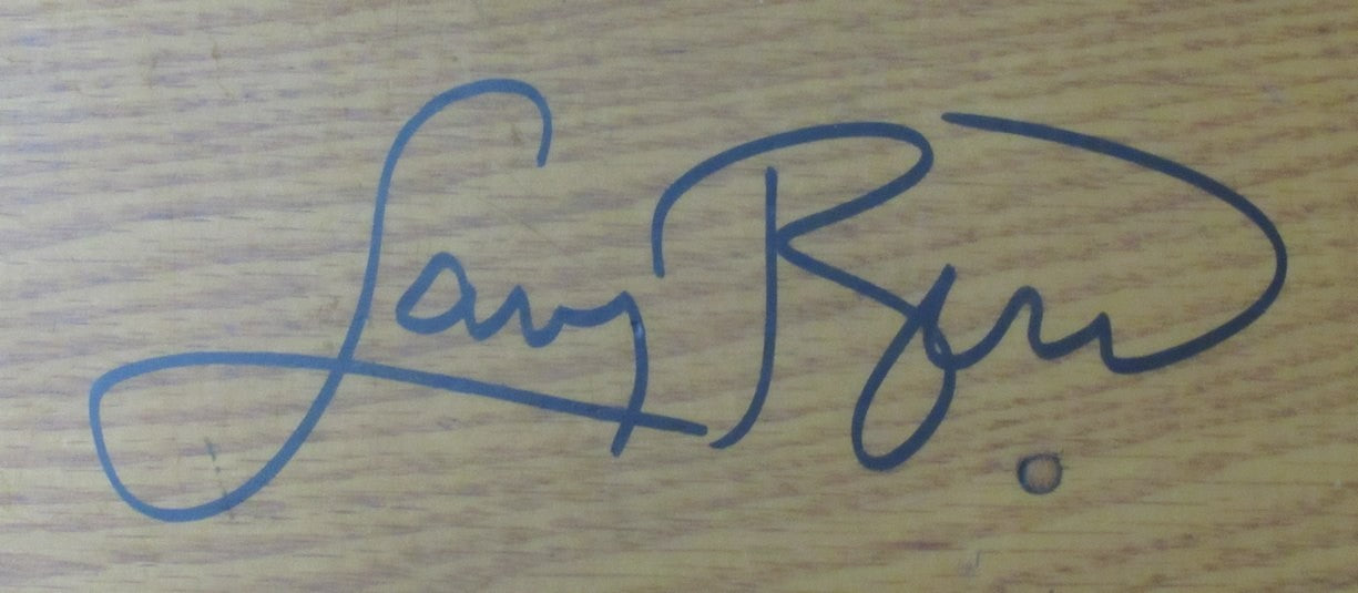 Larry Bird Autographed Boston Garden Parquet
