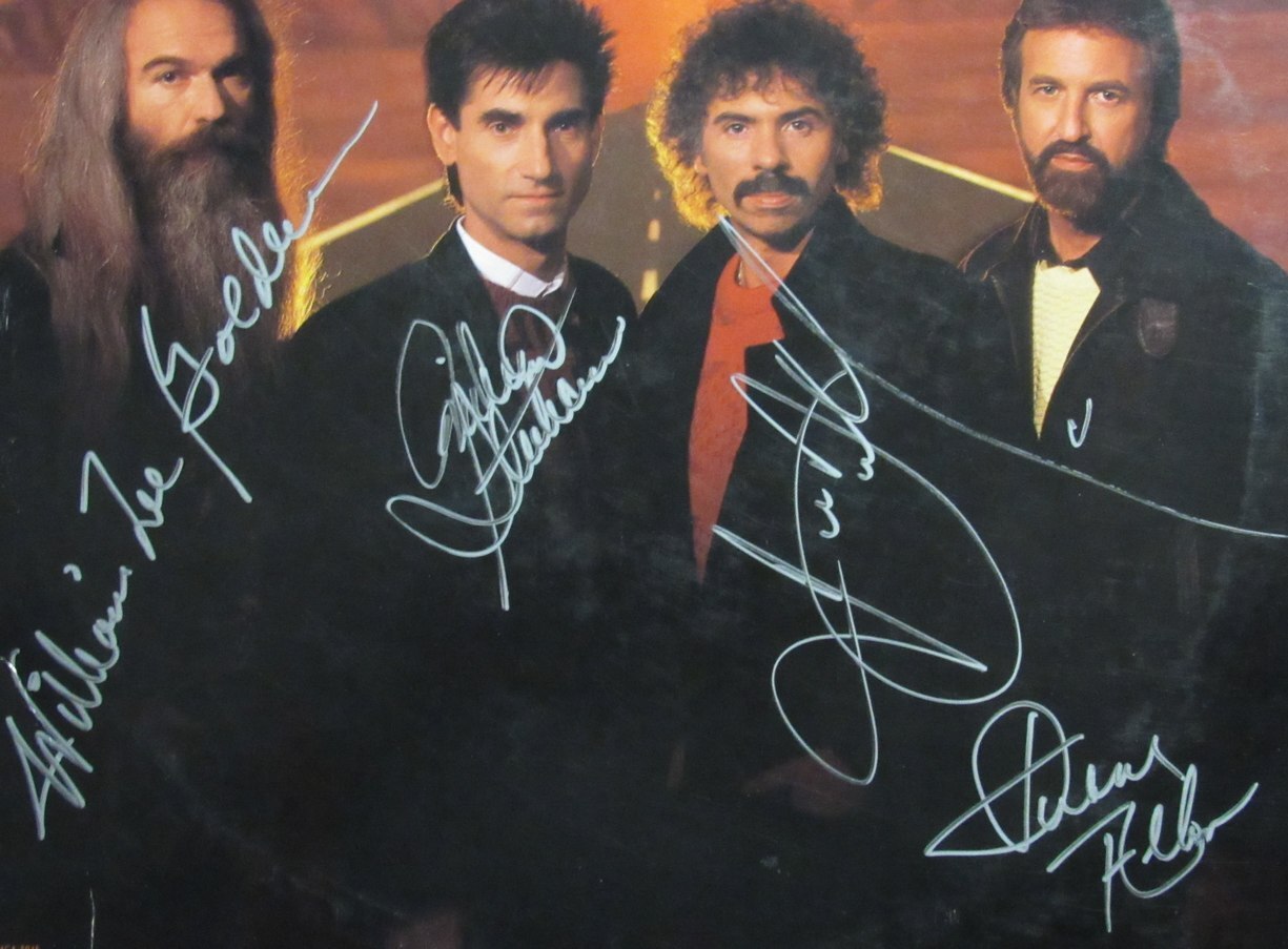 Oak Ridge Boys Multi-Signed By 4 "Where The Fast