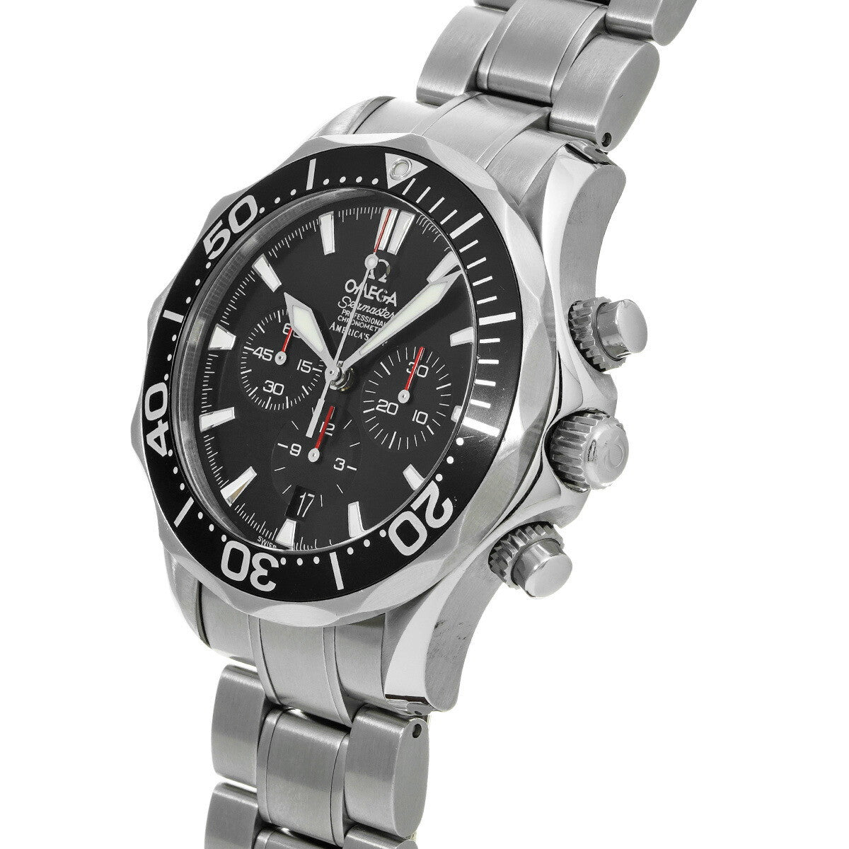 Omega Seamaster 300 Chronograph America'S Cup 2594.50 Men'S Used Watch #21011
