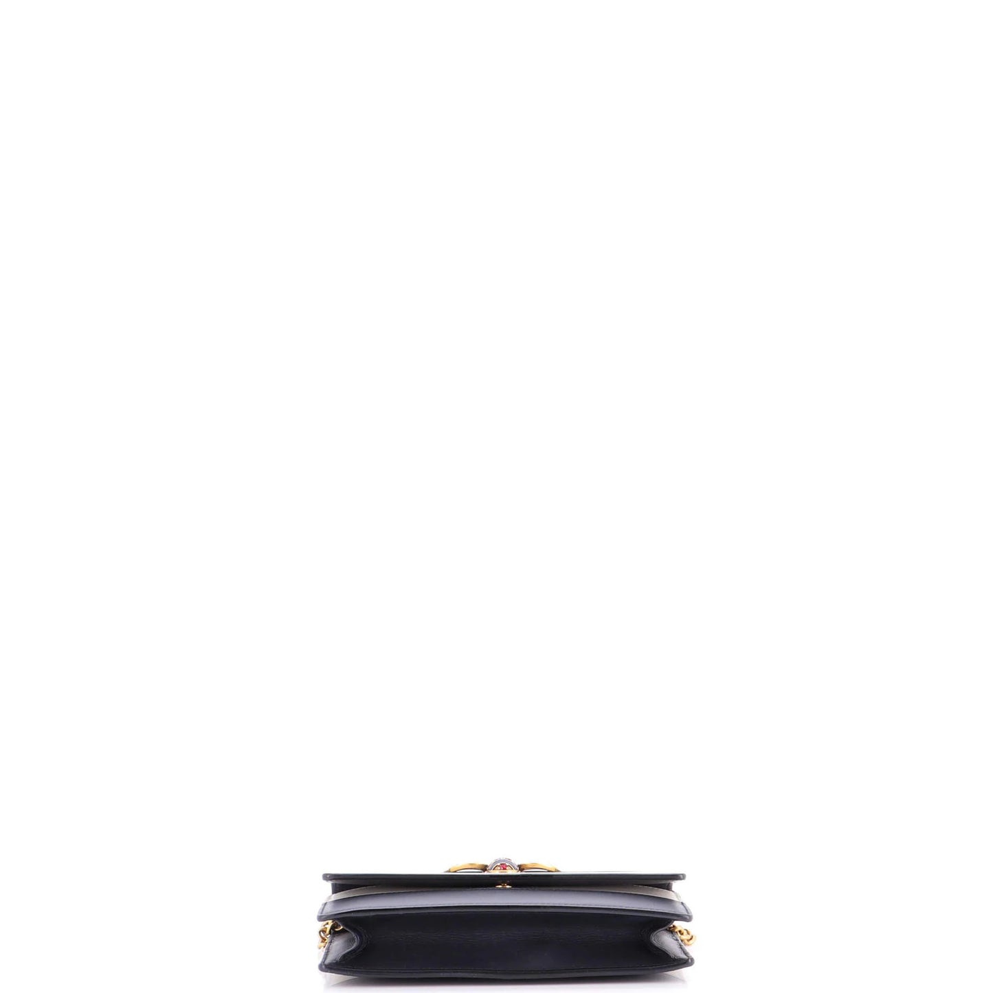 Gucci Queen Margaret Chain Wallet Leather Mini