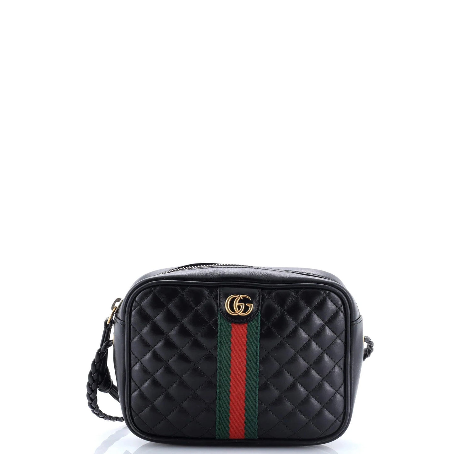 Gucci Trapuntata Camera Bag Quilted Leather Mini