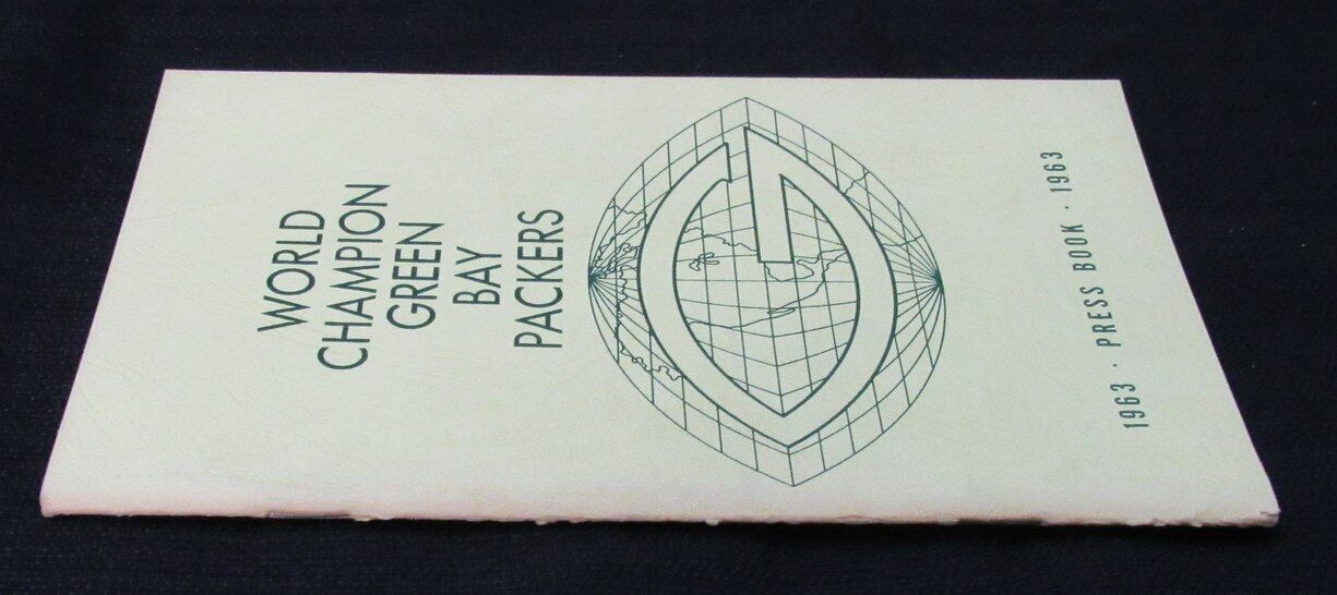 Vintage 1963 World Champion Green Bay Packers