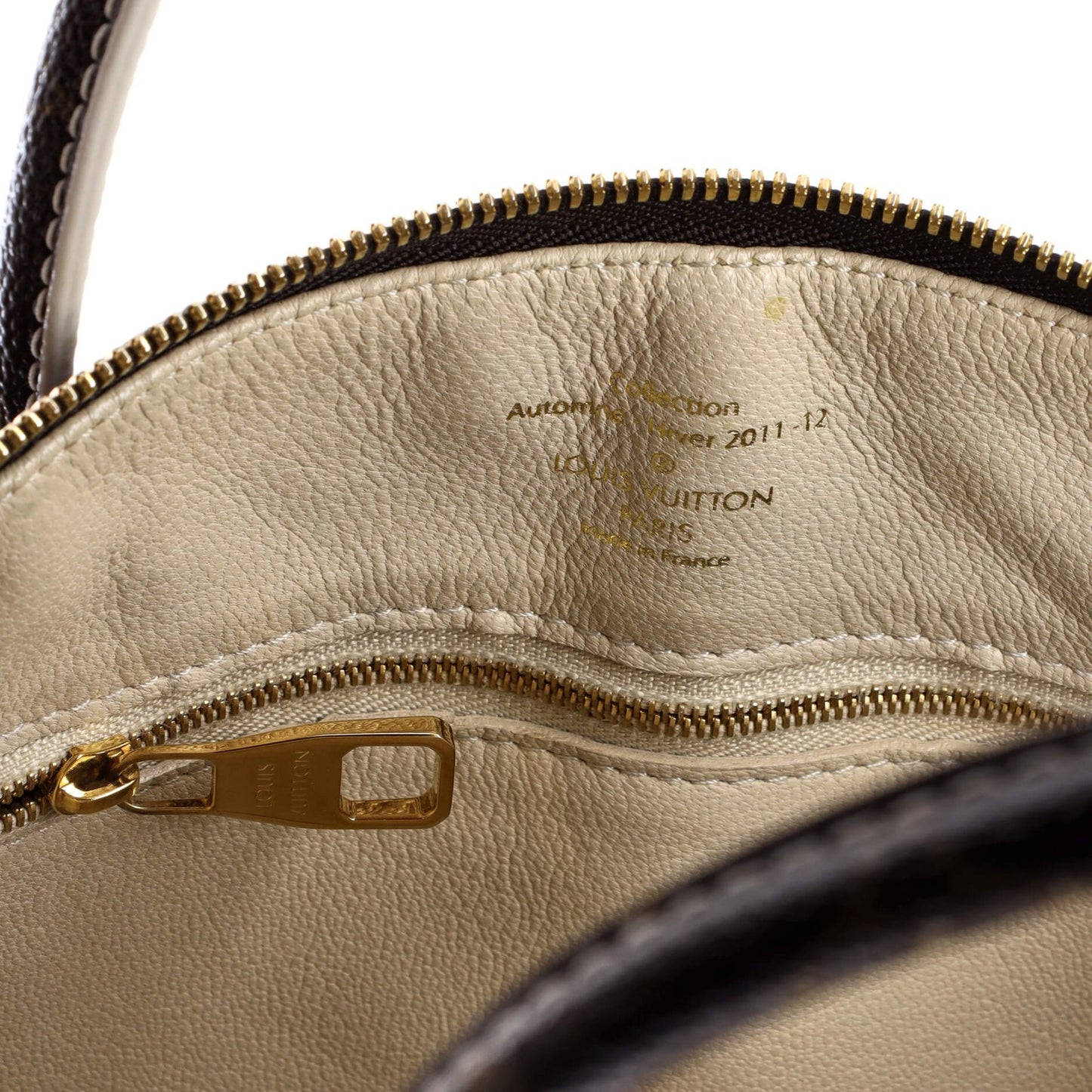 Louis Vuitton Lockit Handbag Monogram Fetish Canvas Bb