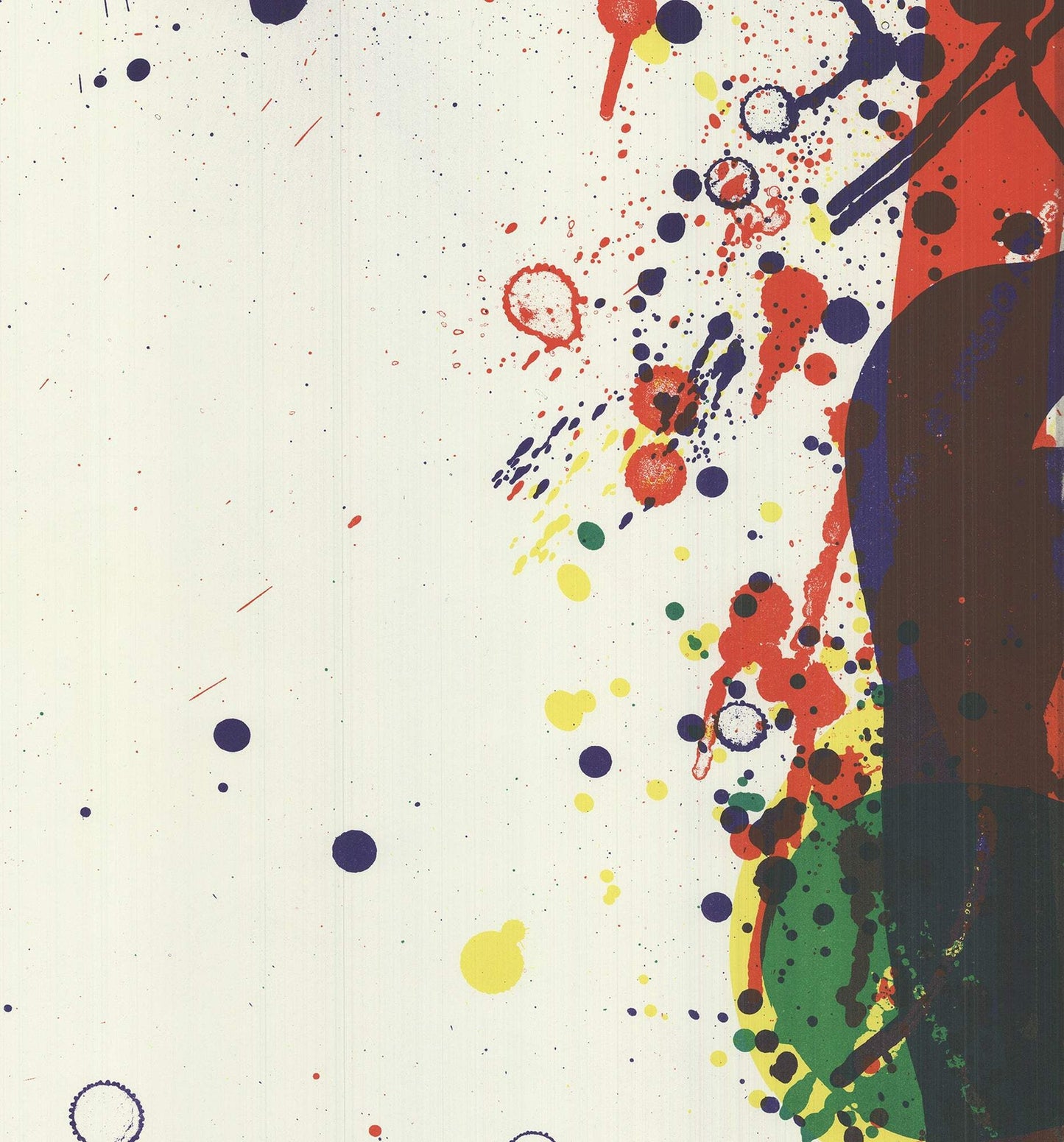 Sam Francis National Collection Of Fine Arts " Lithograph Abstrac