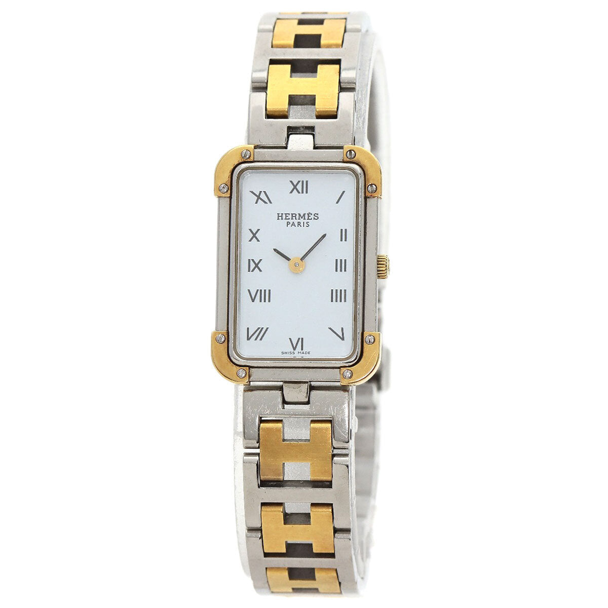 Hermes Clojure Watches Cr1.220 Stainless