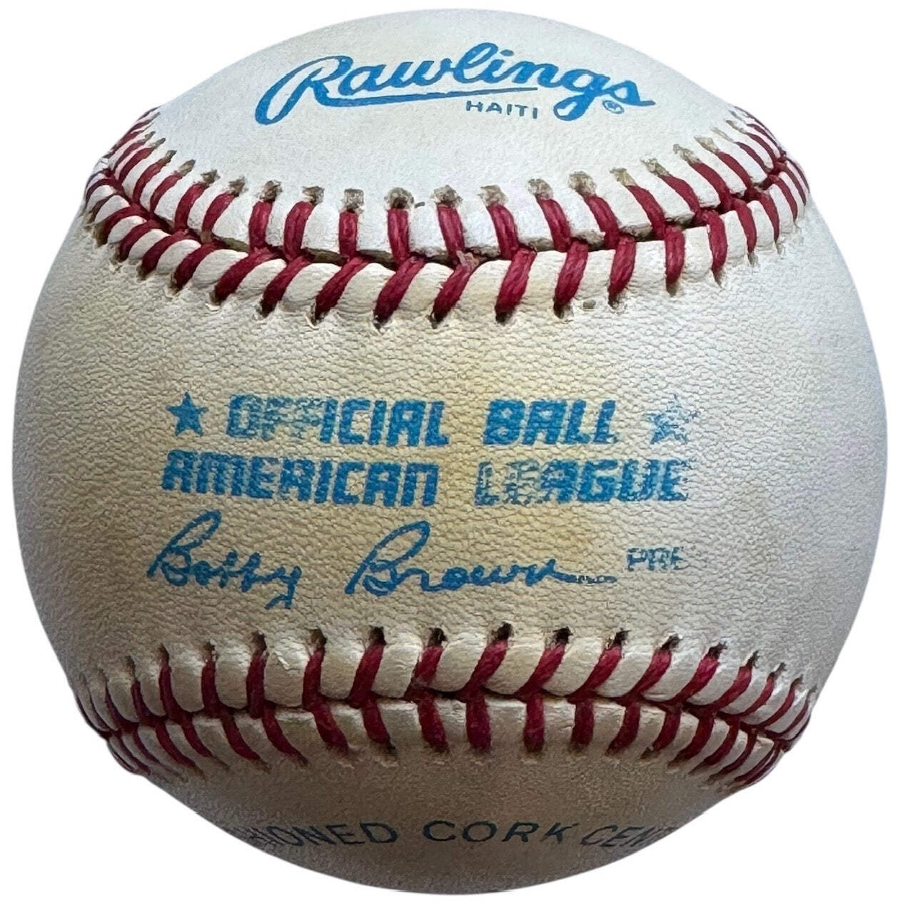 Joe Dimaggio Autographed American League Bobby