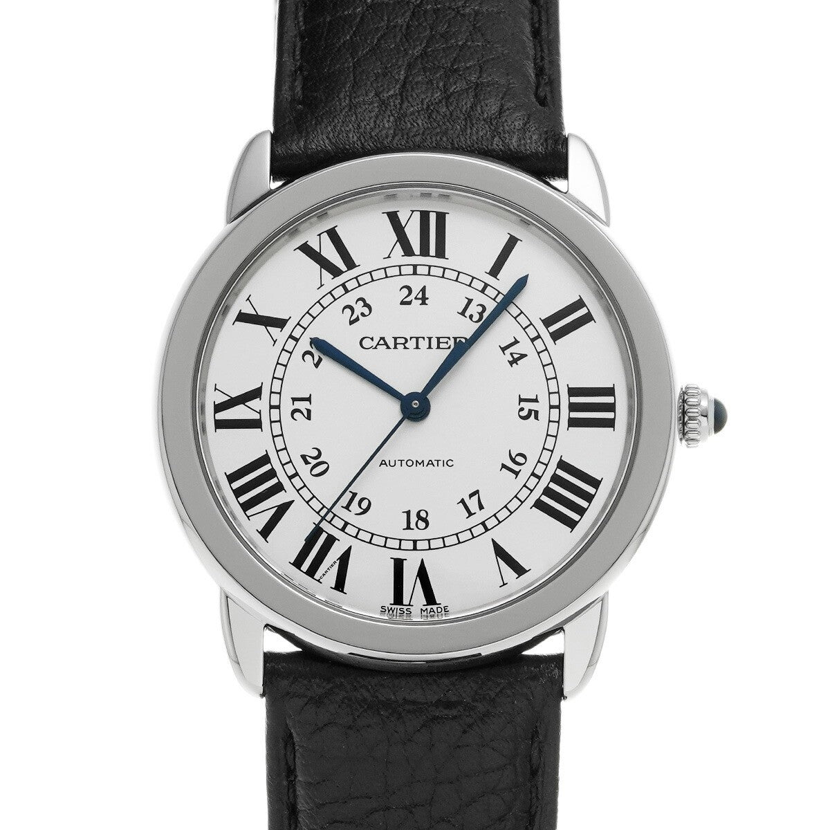 Cartier Rondo Solo De Cartier 36Mm Wsrn0021 Silver Unisex Used Watch #61130