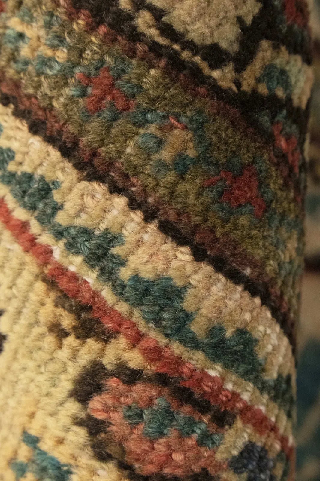 Antique Hand-Knotted Oriental Rug One-Of-A-Kind
