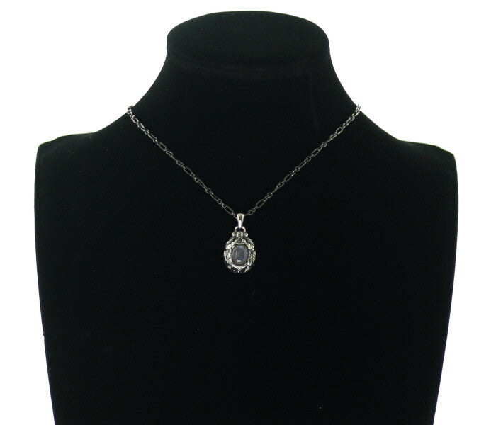 Georg Jensen Necklace Heritage 1997 Labradorite