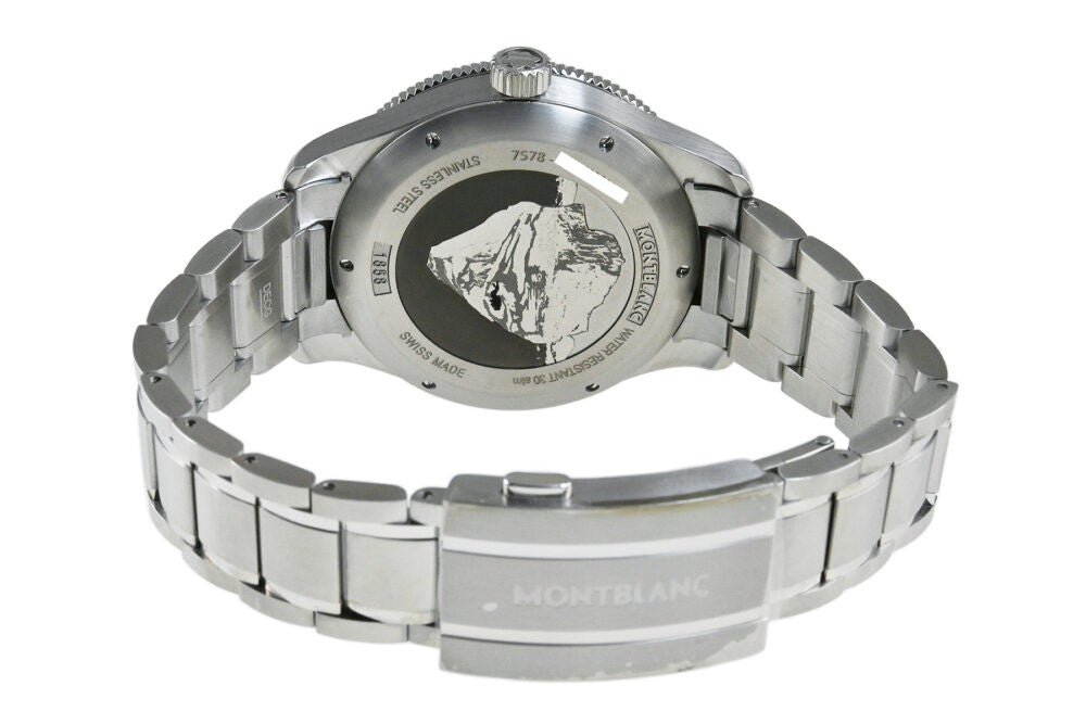 Montblanc 1858 Ice Sea Automatic Date Mb129369