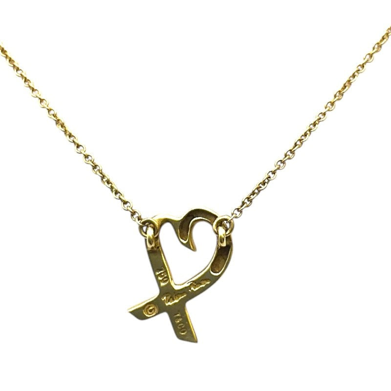 Tiffany & Co. Loving Heart Small Necklace 750Yg