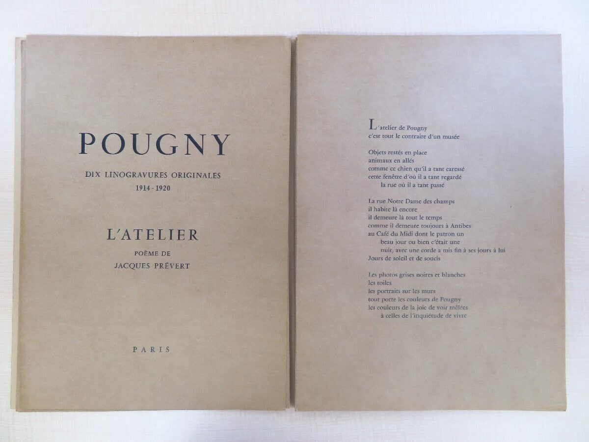 Pougny: Dix Linogravures Originales 1914-1920'