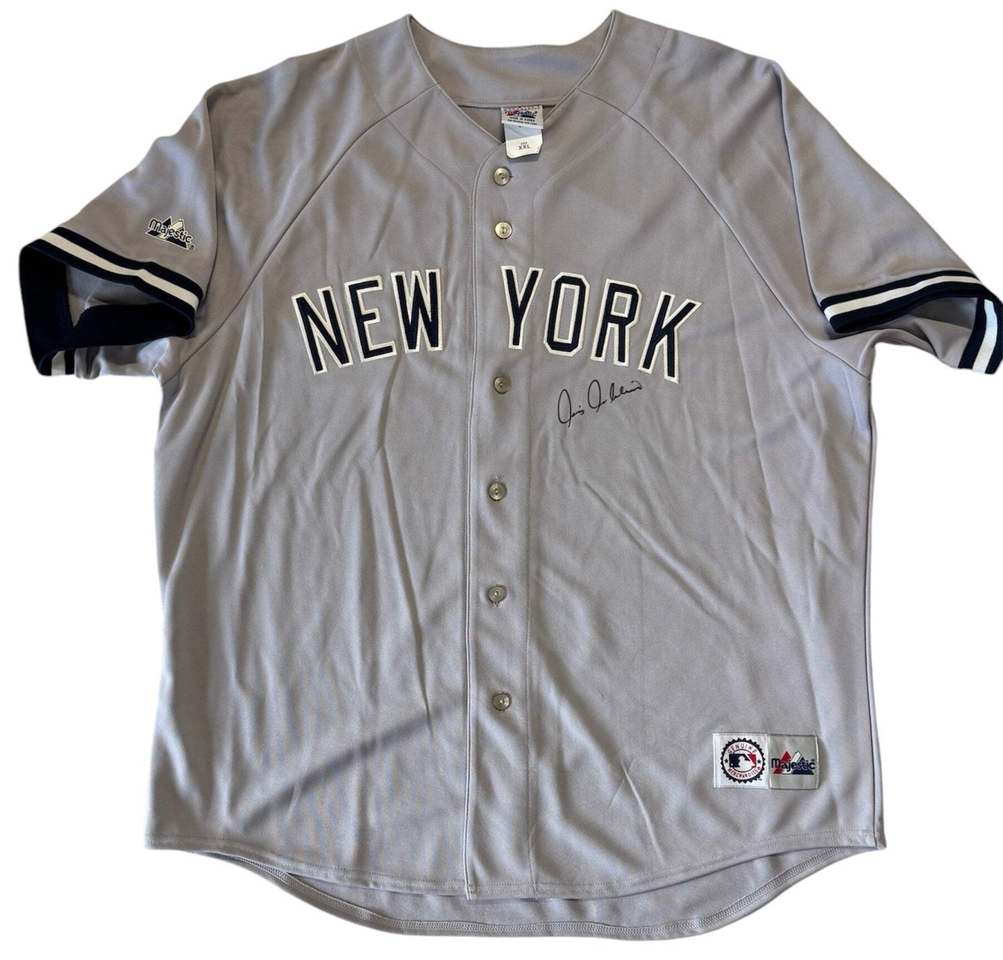 Chris Chambliss Autographed Authentic Majestic