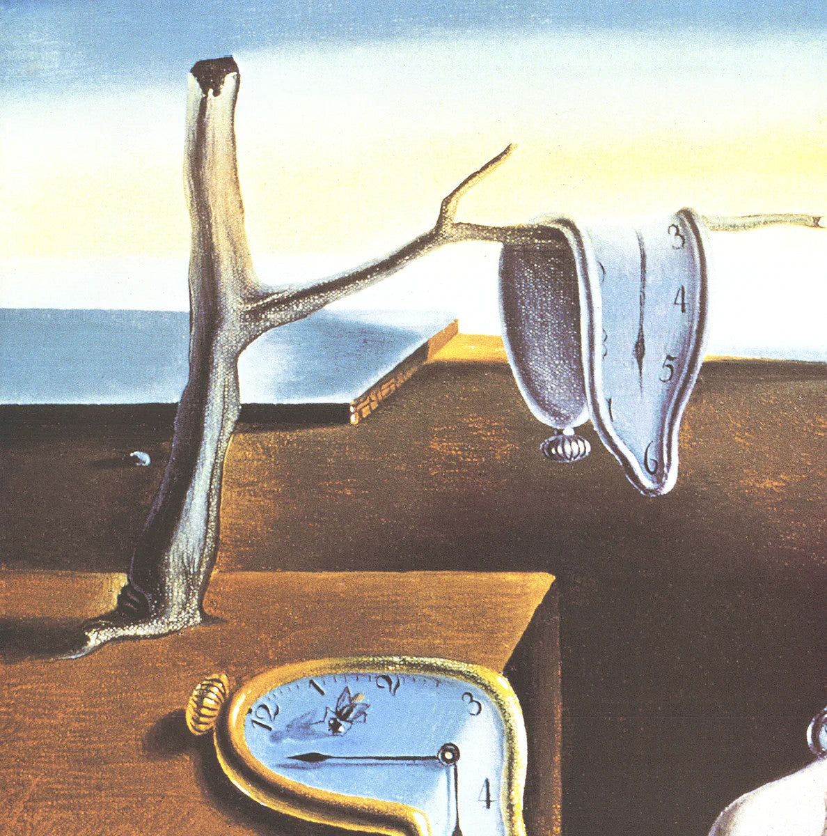 Salvador Dali The Persistence Of Memory " Offset Lithograph Su
