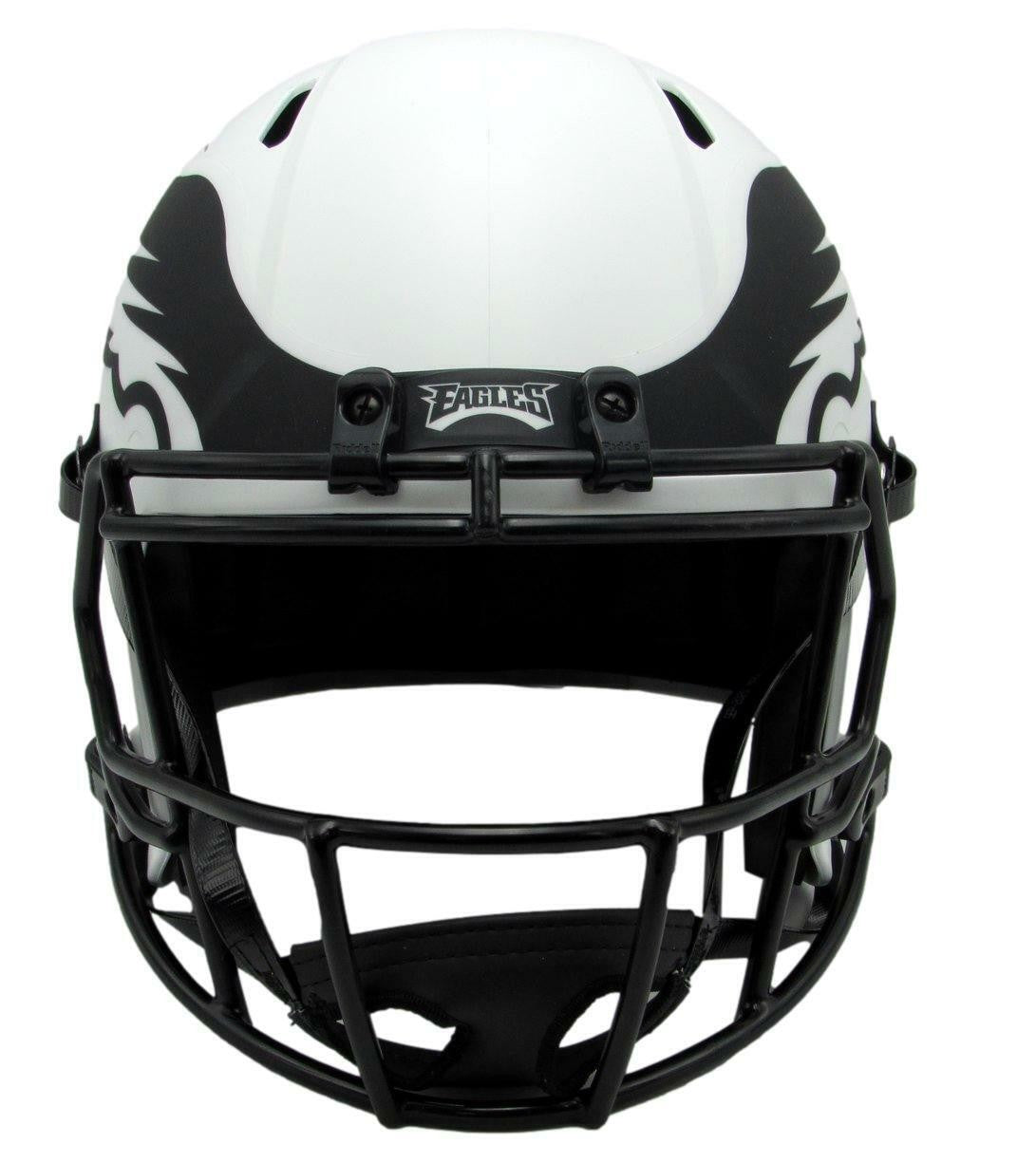 Brandon Graham Signed Eagles Lunar Full Size Replica Football Helmet Jsa 167017