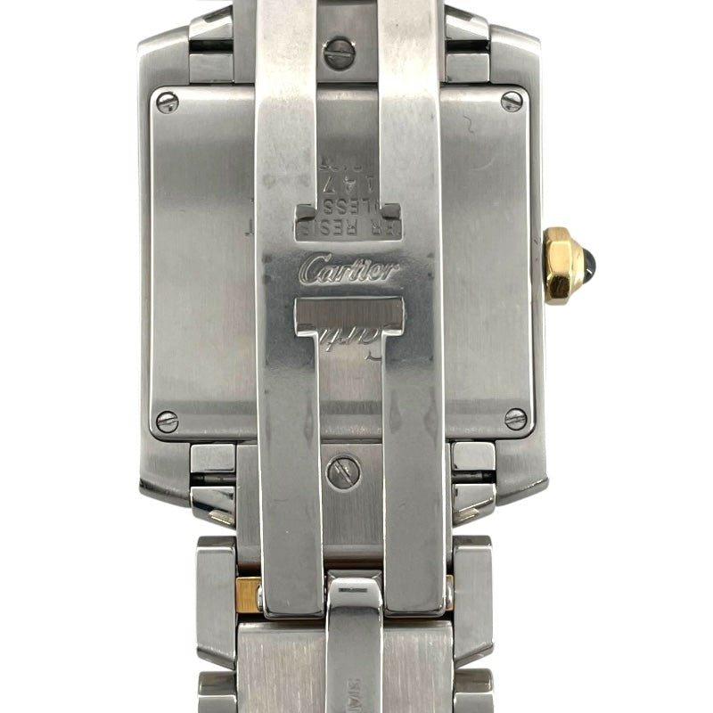 Cartier Tank Franaise Mm W51012Q4 White K18/Ss