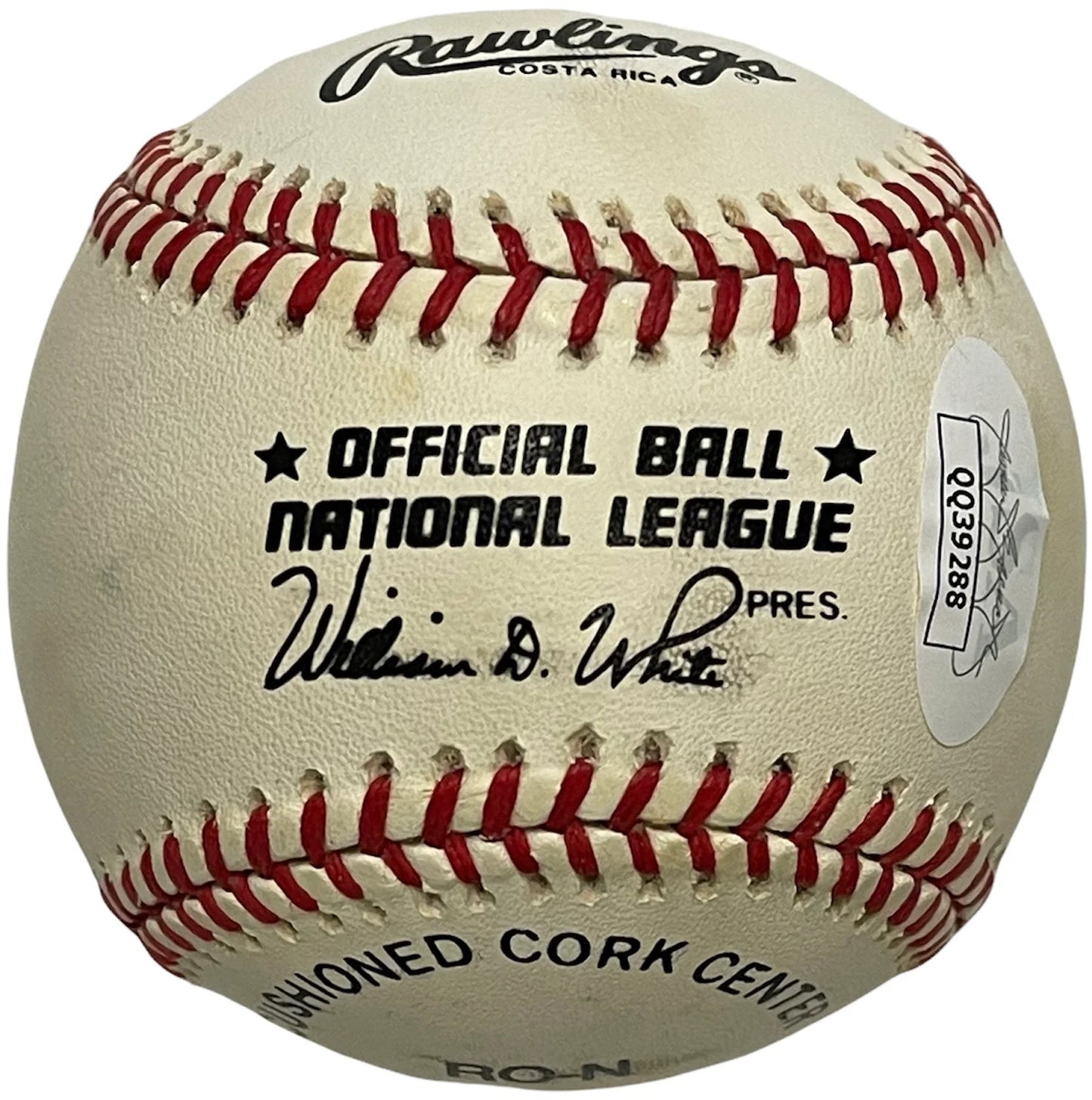 Billy Herman Autographed Official Baseball (Jsa)