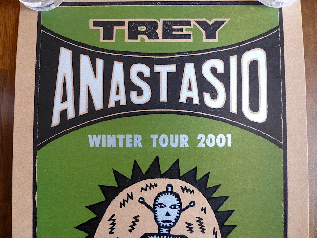 Poster Phish 2001 Trey Anastasio Limited Edition Tour