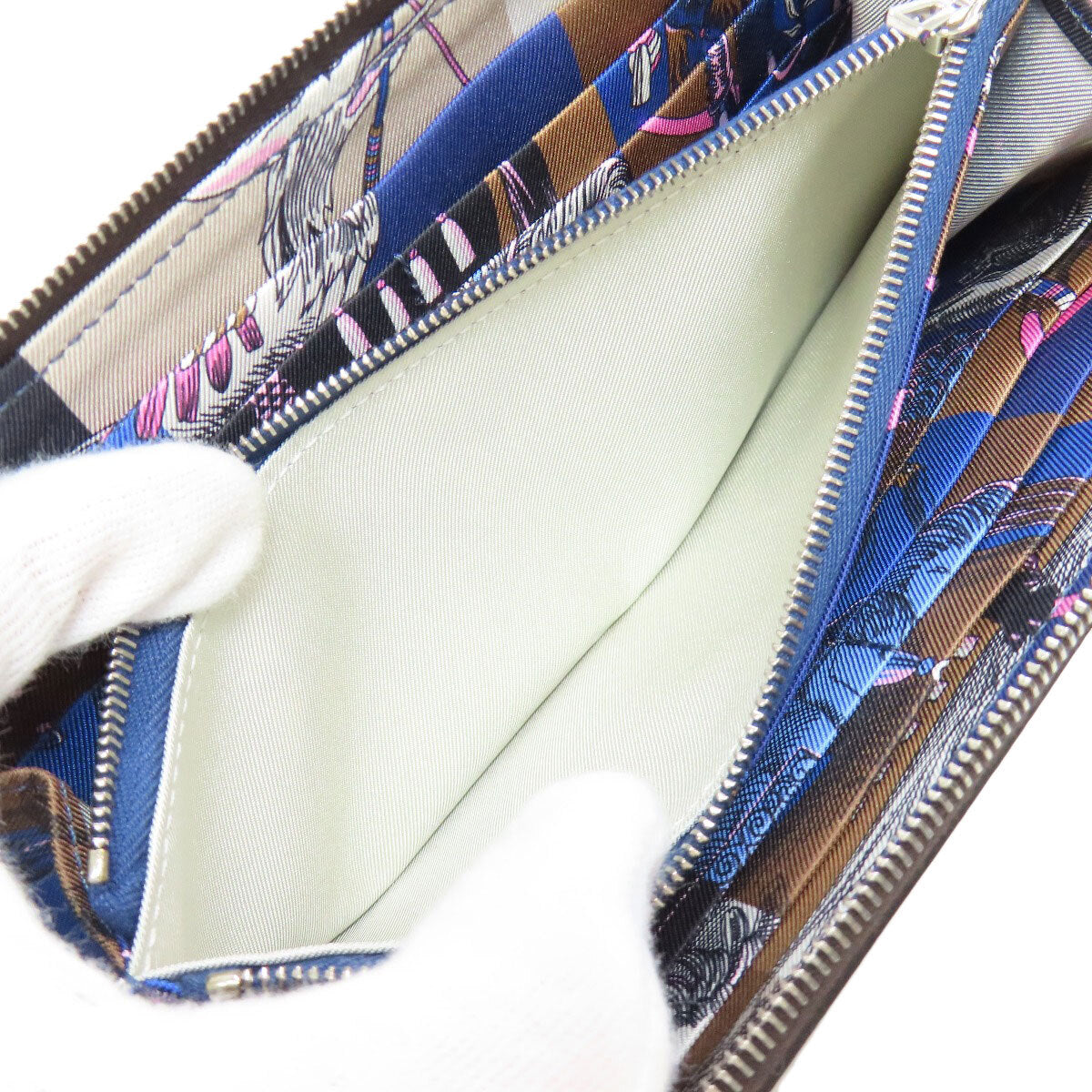 Hermes Long Wallet (With Coin Pocket) Azap Silk