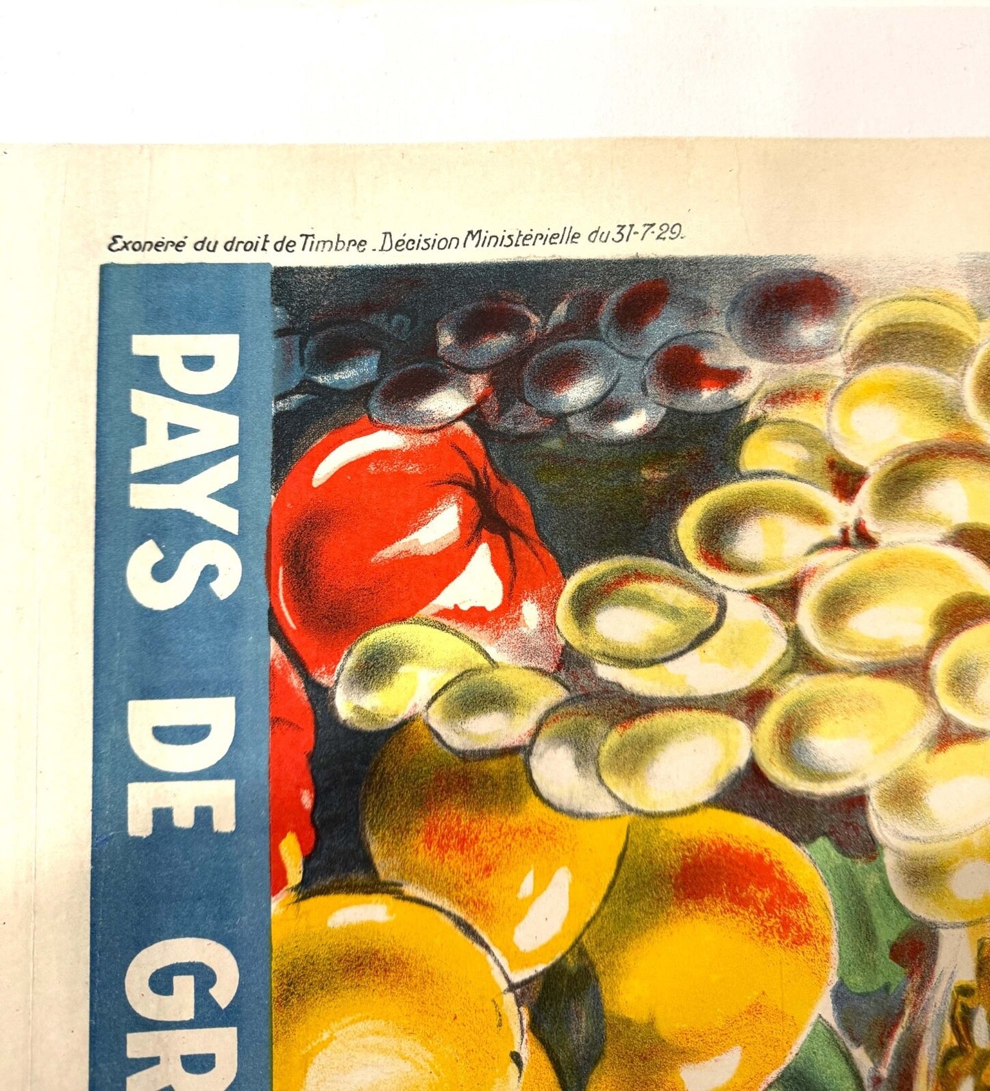 L'Algerie French Colonial Authentic Original Poster Printed In 1930 By Henri Dor