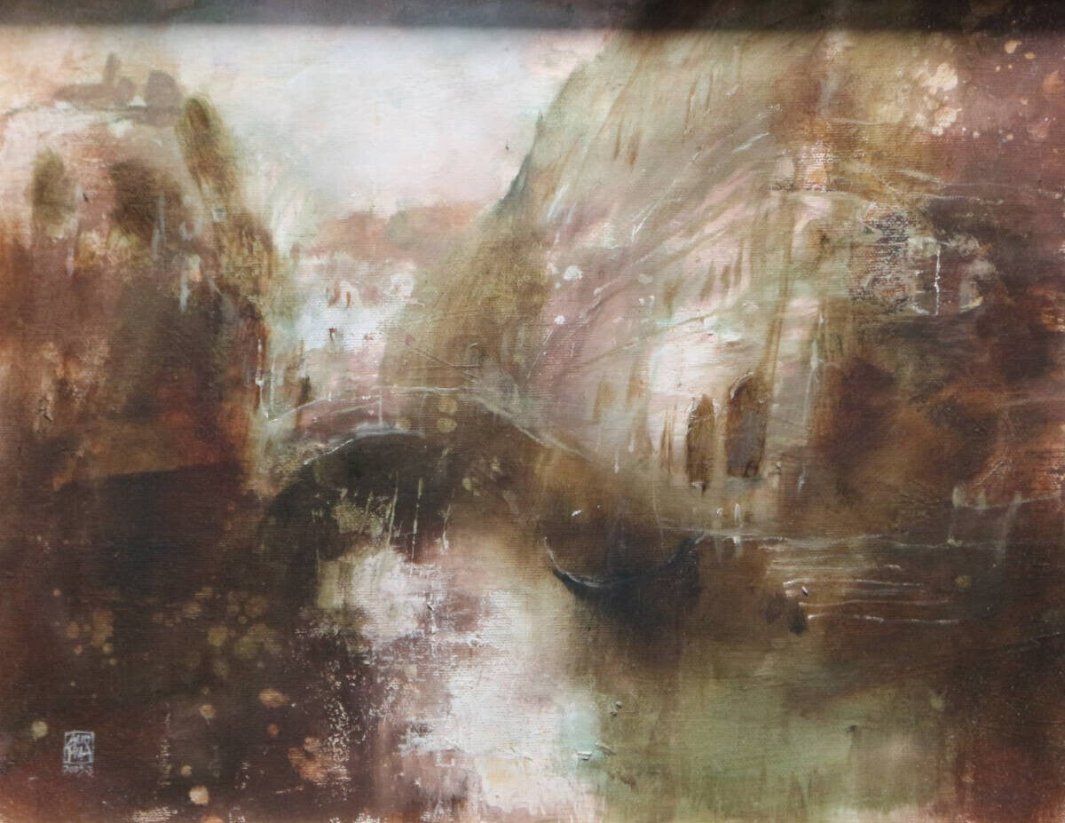 Cai Guohua ( China) Signed Original Painting Oil
