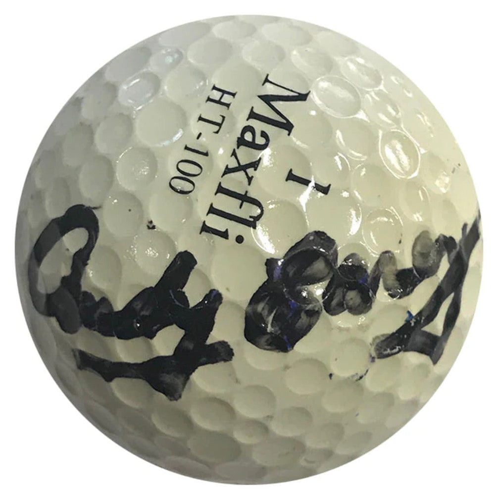 Andy Carey Autographed Maxfli 1 Golf Ball