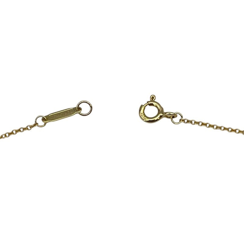 Tiffany & Co. Cross Stitch Necklace Gold 750