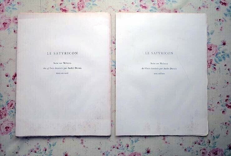 Le Satyricon Illustrated By Andre Derain 1951