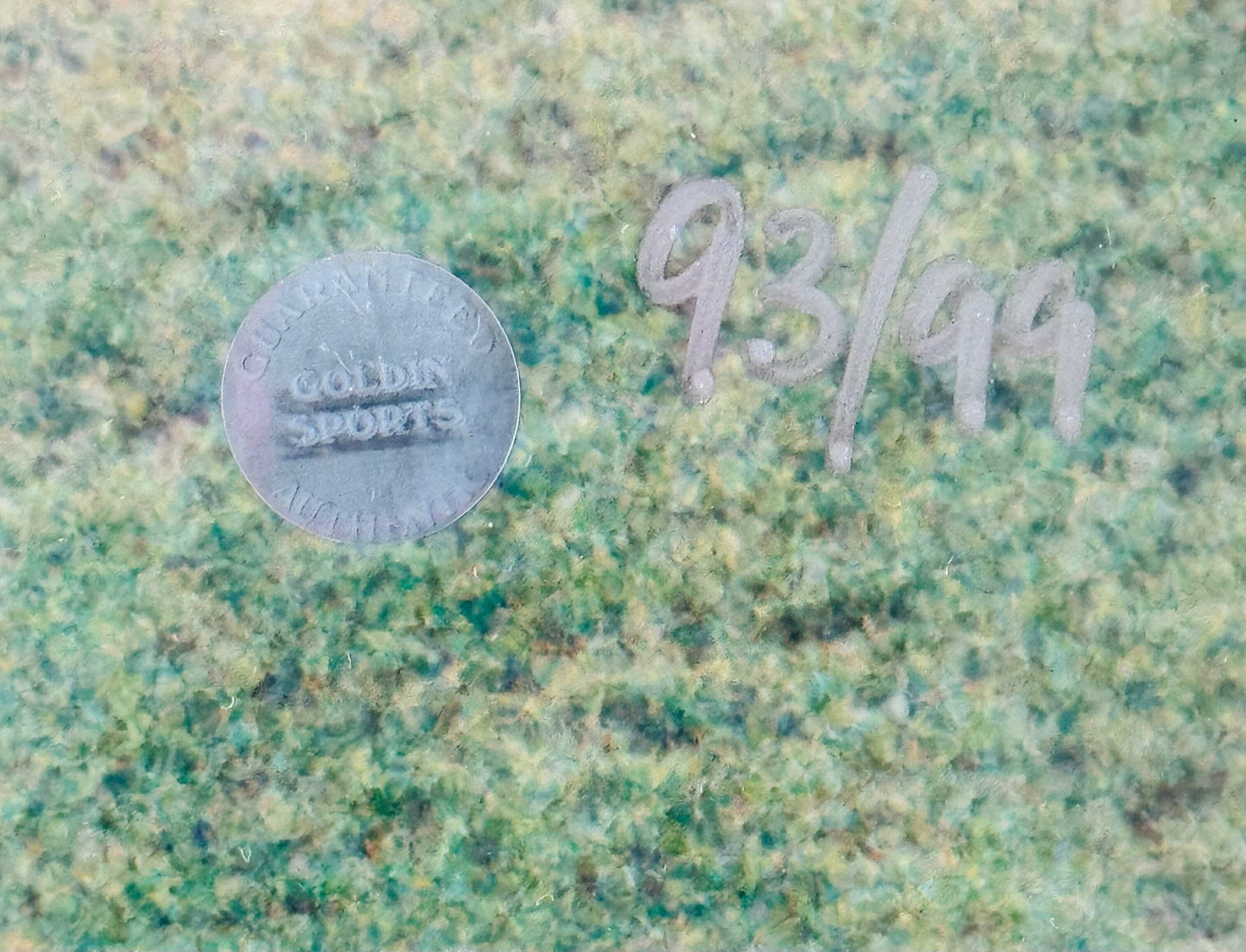 1999 New York Yankees World Series Champs Signed 16X20 Framed Photo #93/99 (Gold