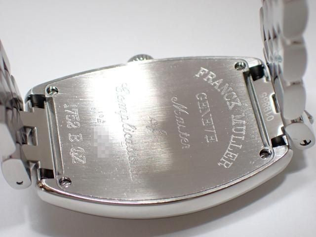 Franck Muller Ladies Tonneau Curvex Silver 1752Bqz
