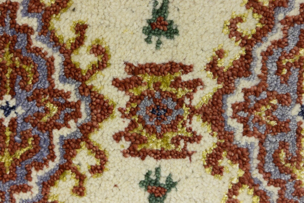 Indo-Viss Tribal Wool Runner Rug Oriental Farmho