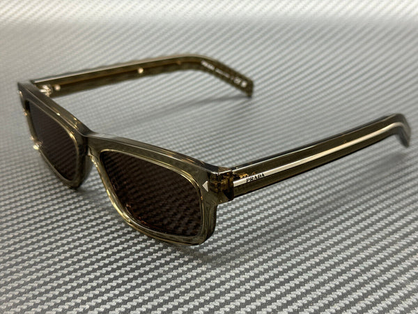 PRADA PR B11S 18T70F Transparent Terra Brown