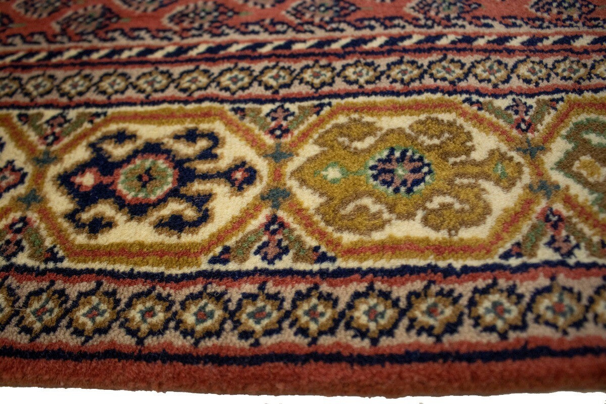 Handmade Indo-Botemir Oriental Rug Paisley Floral