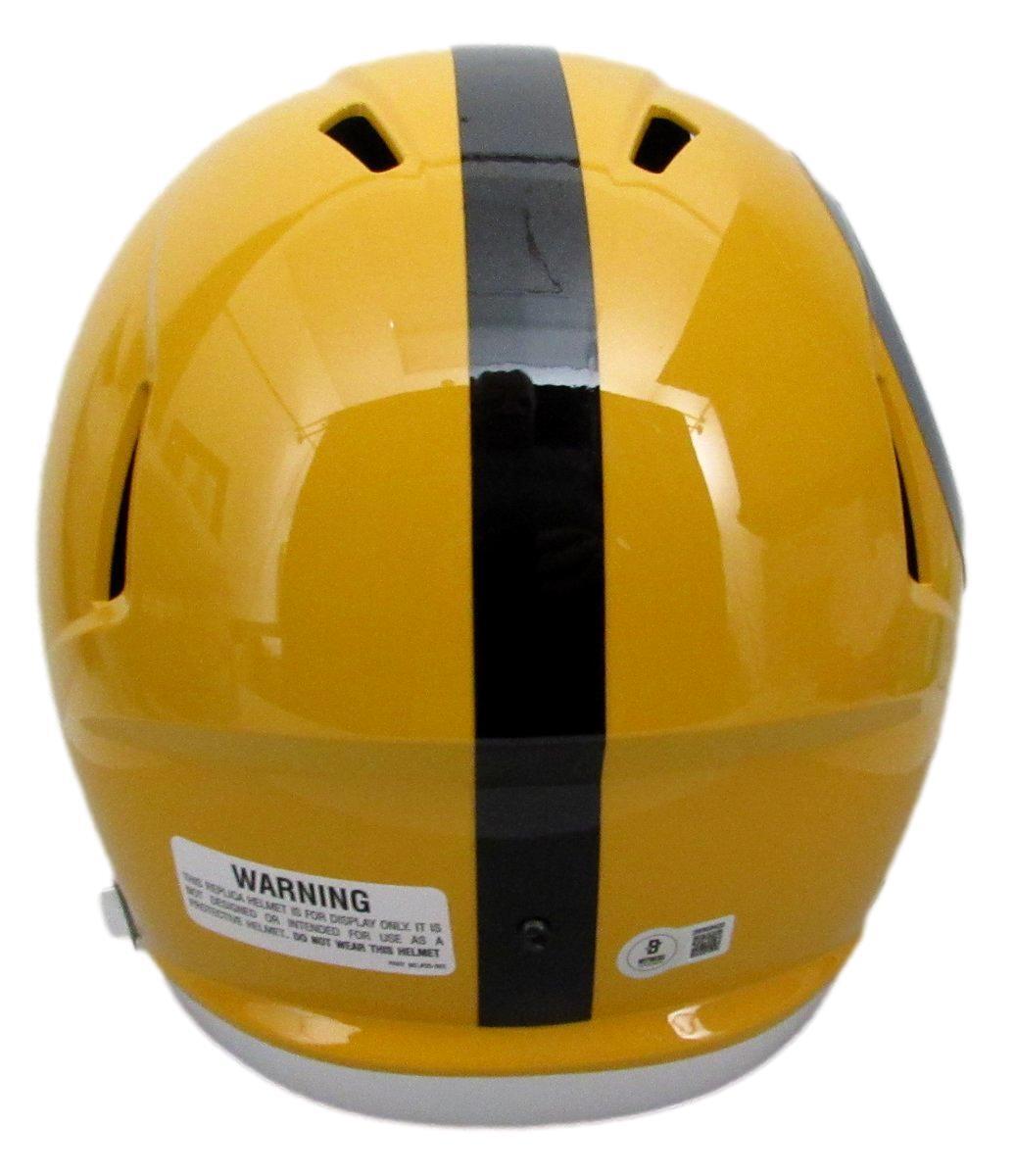 Troy Polamalu Hof Signed Full Size Replica T/B
