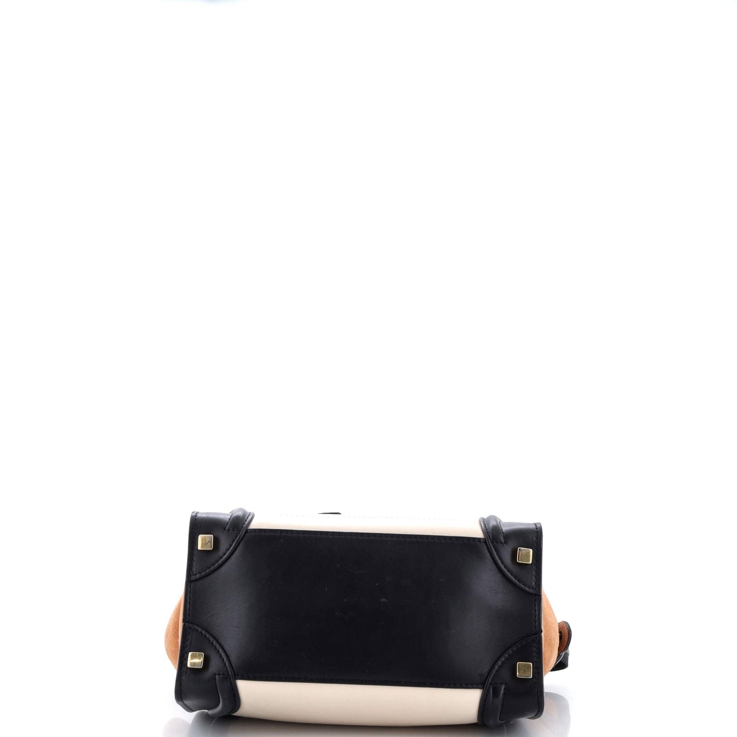 Celine Tricolor Luggage Bag Leather Micro