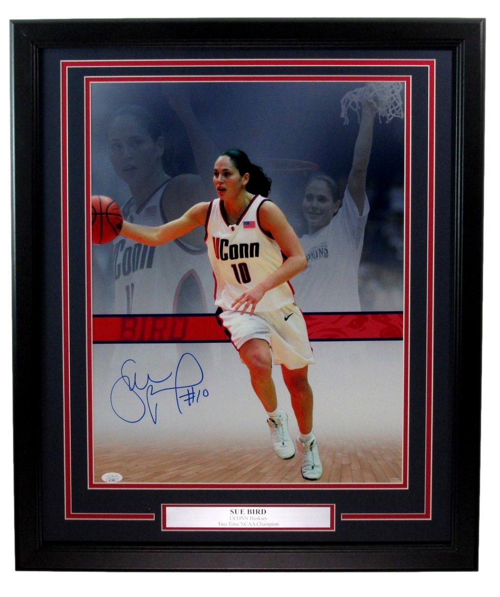 Sue Bird Autographed 16X20 Photo Uconn Huskies