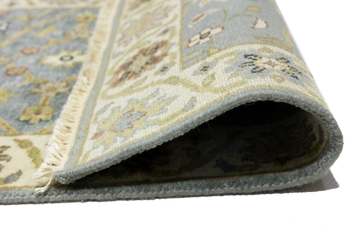 Muted Floral Peshawar Osh Chobi Runner Rug