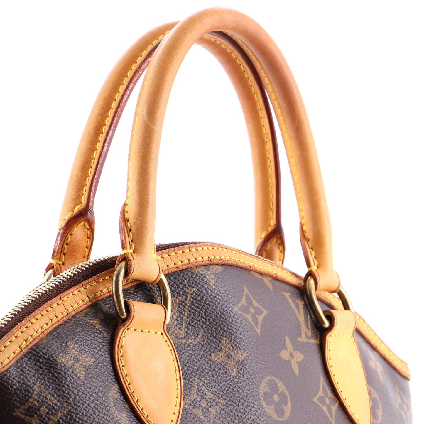 Louis Vuitton Lockit Handbag Monogram Canvas Pm