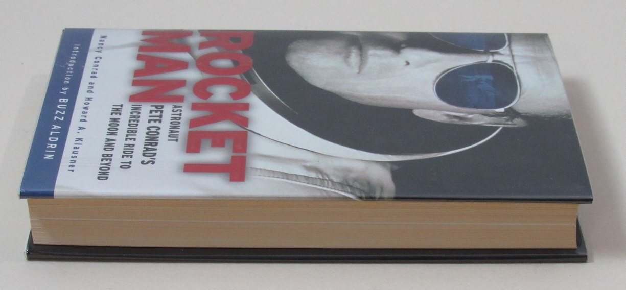 Pete Conrad Signed/Auto "Rocket Man" Book Apollo