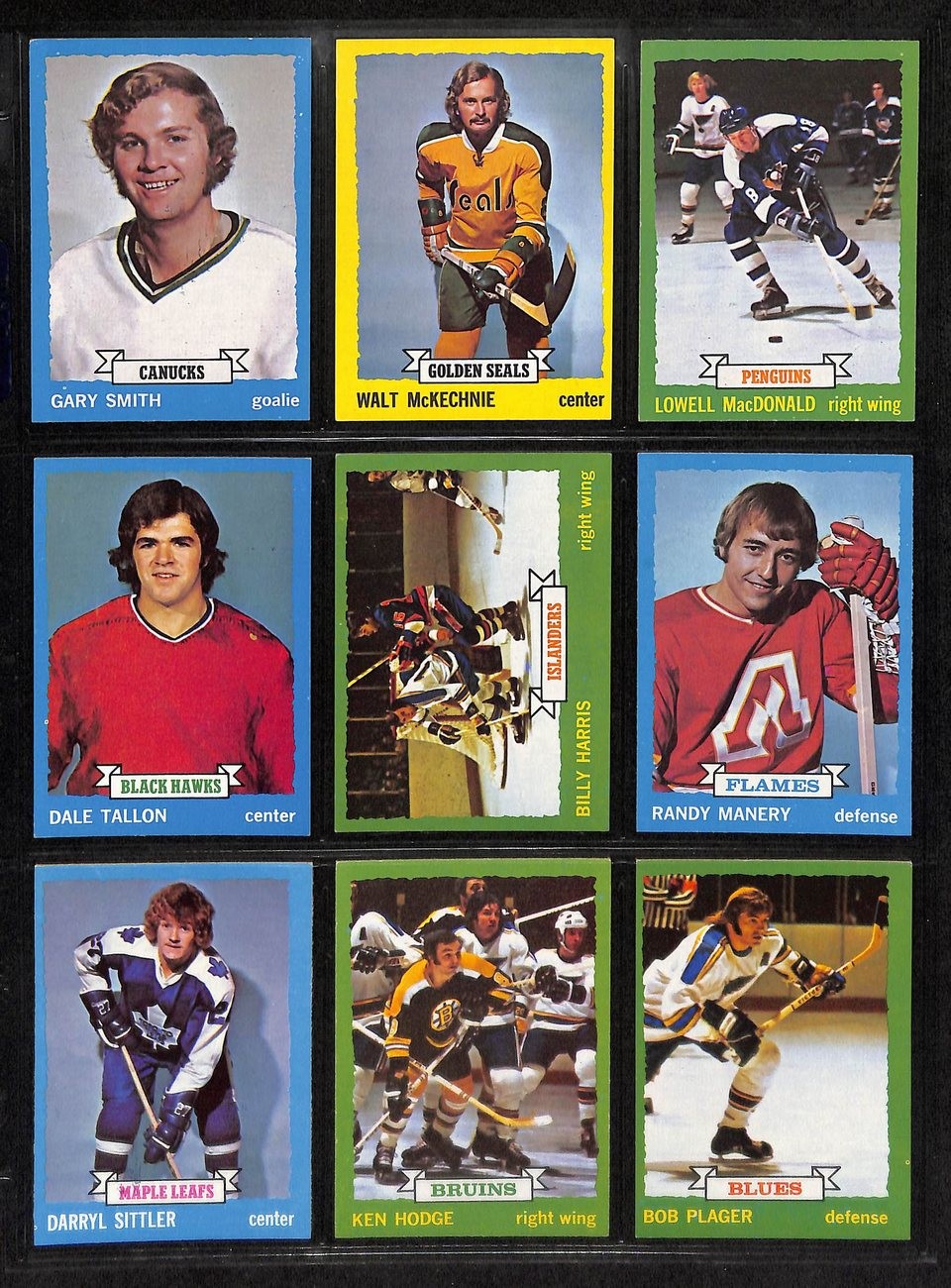 1973-74 Topps Hockey Cards Complete Set (1-198)