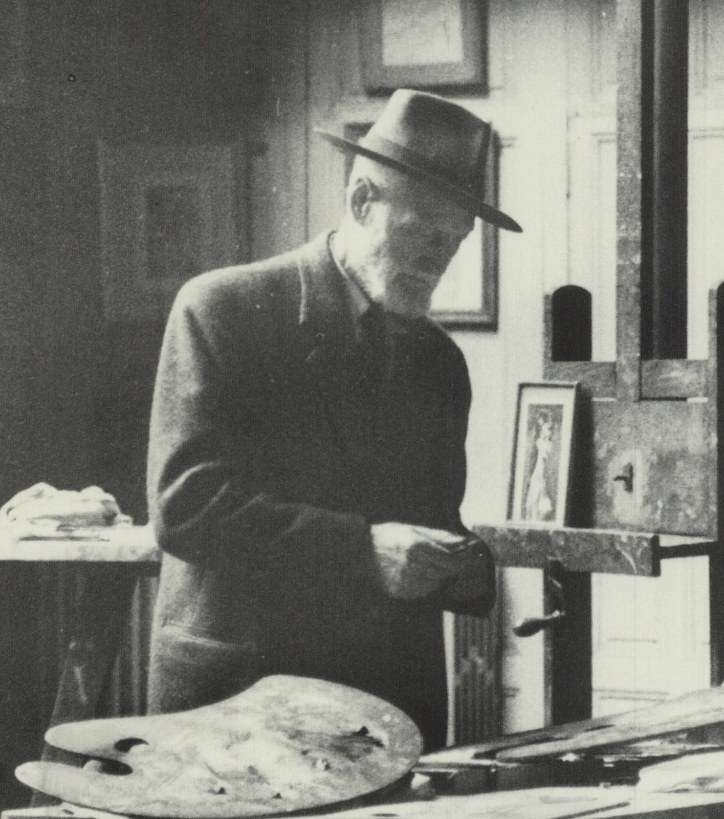 Kees Van Dongen Dans Son Atelier " Offset Lithograph Photograp