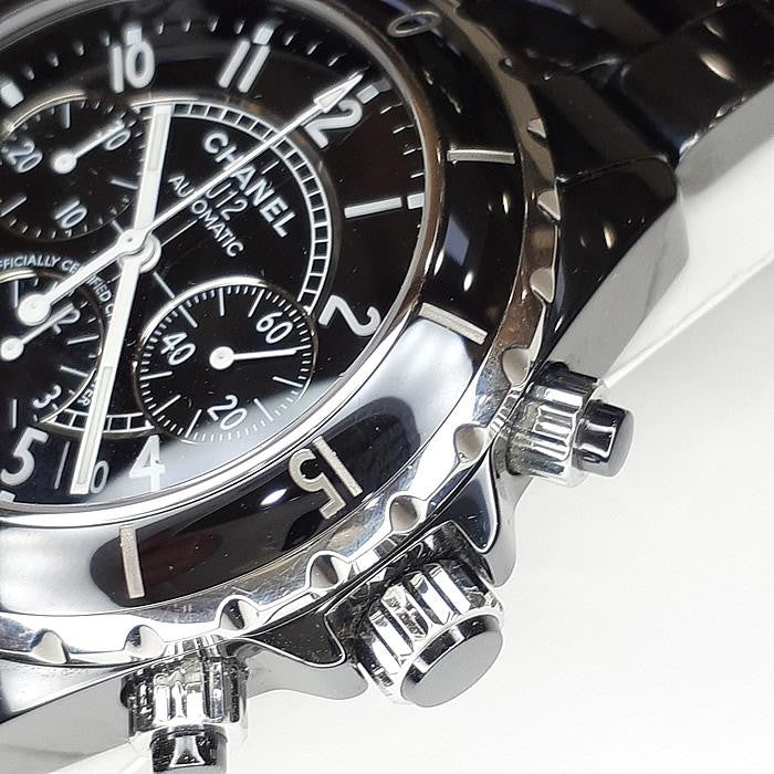 Chanel J12 Chronograph Black Sera Mick Repair